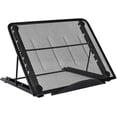 thumbnail image 1 of Laptop Stand, Ventilated Multi-angle Foldable Stainless Steel, 1 of 3