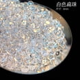 thumbnail image 1 of suxuMhao Loose Beads, 100g Resin Beads, White, Flat Round, Rondelle, Fishbowl, Slime & Vase Filler Beads, 6mm Flat Crunch Beads for Slime Making, Transparent Fishbowl Beads , DIY Crafts, 1 of 5