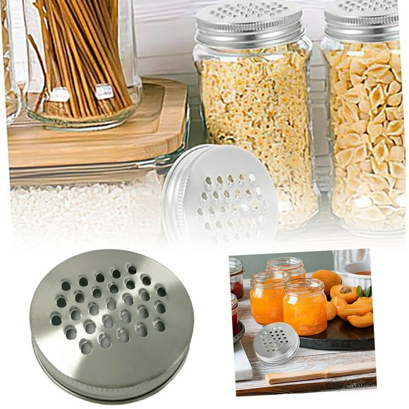 Mason Jar Grater Lid Purpose Canning Lid Cheese Grater Lid Reusable Jar Lid Practical Jar Lid Purpose Jar Lid