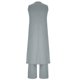 thumbnail image 5 of Puntoco Moda Mujer Color Sólido Un Hombro Camiseta Cárdigan Barbecho Pantalones De Pierna Ancha Traje De Tres Piezas Liquidación Puntoco Puntoco-20, 5 of 7