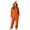 135#Brown, variant on Women Halloween Adorable Ghost Motif Flannel Zip Up Hooded One Piece Jumpsuit Casual Party Costume Earthy Yellow 3XL