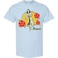 thumbnail image 3 of Inktastic Retro Hula Girl T-Shirt, 3 of 5