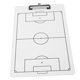 thumbnail image 1 of Tablero De Borrado En Seco De Fútbol De Estrategia, Portapapeles De Fútbol De PVC De Dibujo Fácil Para Demostración De Estrategia De Entrenamiento, 1 of 7