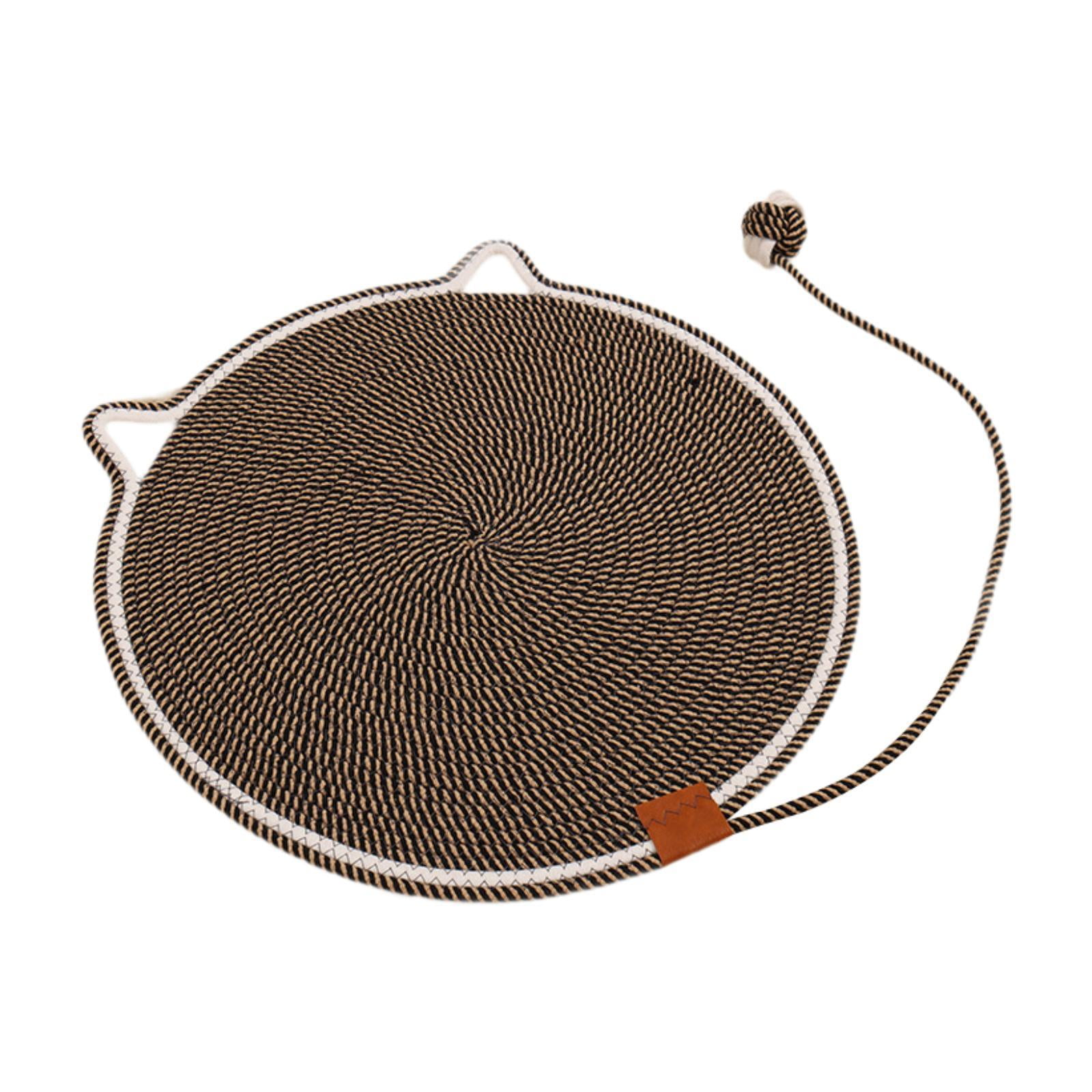 Bvdfgk Cat Scratch Mat Cat Scratch Pad Pet Supplies Grinding Claws Protecting Furniture coffee
