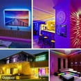 thumbnail image 2 of Tira De Luces 300-1200 LED RGB Color Tiras Led Para Decoracion Habitacion Cuarto, 2 of 7