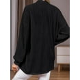 thumbnail image 2 of Weardear Women's Drop Shoulder Knit Cardigan 2024 Fall Long Sleeve Casual Loose Knit Outwear Coat, 2 of 5