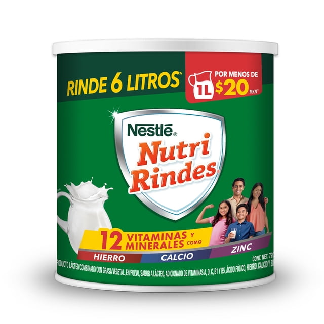 Producto Lácteo Combinado con Grasa Vegetal Nutri Rindes Lata de 720 g