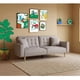 thumbnail image 1 of Sofá Cama Makora Maxim Gris Claro Lino 3 Posiciones con Soft Foam Reclinable, 1 of 10