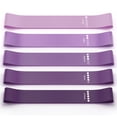 thumbnail image 1 of Pilates Flexbands Bandas elásticas de ejercicio para Pilates Fisioterapia Yoga; Bandas para hacer ejercicio 5 juegos de bandas elásticas para piernas de botín, 1 of 6