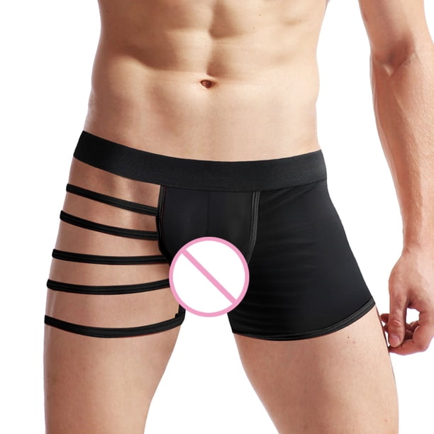 JHLZHS Men Sexy Underwear for Play, Valentines Day Men's Underwear Fit Translucent Ice Silk Low Waist Buckle G String Pants T Pants Mens Sexy Underwear Briefs Sexy Lingerie for Men Leather - JHLZHS Men Sexy Underwear for Play, Valentines Day Men's Underwear Fit Translucent Ice Silk Low Waist Buckle G String Pants T Pants Mens Sexy Underwear Briefs Sexy Lingerie for Men Leather -