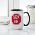 thumbnail image 4 of CafePress - STOP PRE - 15 oz Ceramic Large White Novelty Mug, 4 of 4