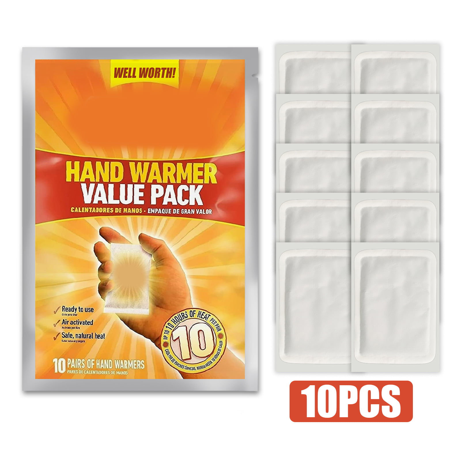 Warm-up Warm Stickers Self-Heat Paste Body Pad Lasting Heat Patch Winter 10 PCS 