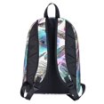 thumbnail image 3 of Mochila con estampado de plumas, mochila para portátil, bolsa de viaje, senderismo, mochila de negocios para mujeres y hombres., 3 of 5