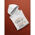 thumbnail image 3 of Pumpkin Spice Slogan  Hoodie Women -Image by Shutterstock, Female Medium, 3 of 4