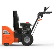 YARD FORCE 26 Dual-Stage Gas Snow Blower, 208cc Briggs & Stratton Engine, Electric Start, Heated Grips, 6 Speeds, 40-ft