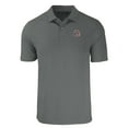thumbnail image 2 of Men's Cutter & Buck  Gray Ohio State Buckeyes Primary Logo Big & Tall Forge Eco Stretch Recycled Polo, 2 of 3