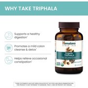 Himalaya Organic Triphala, Colon Cleanse & Digestive Supplement for Occasional Constipation, 90 Caplets, 3 Month Supply