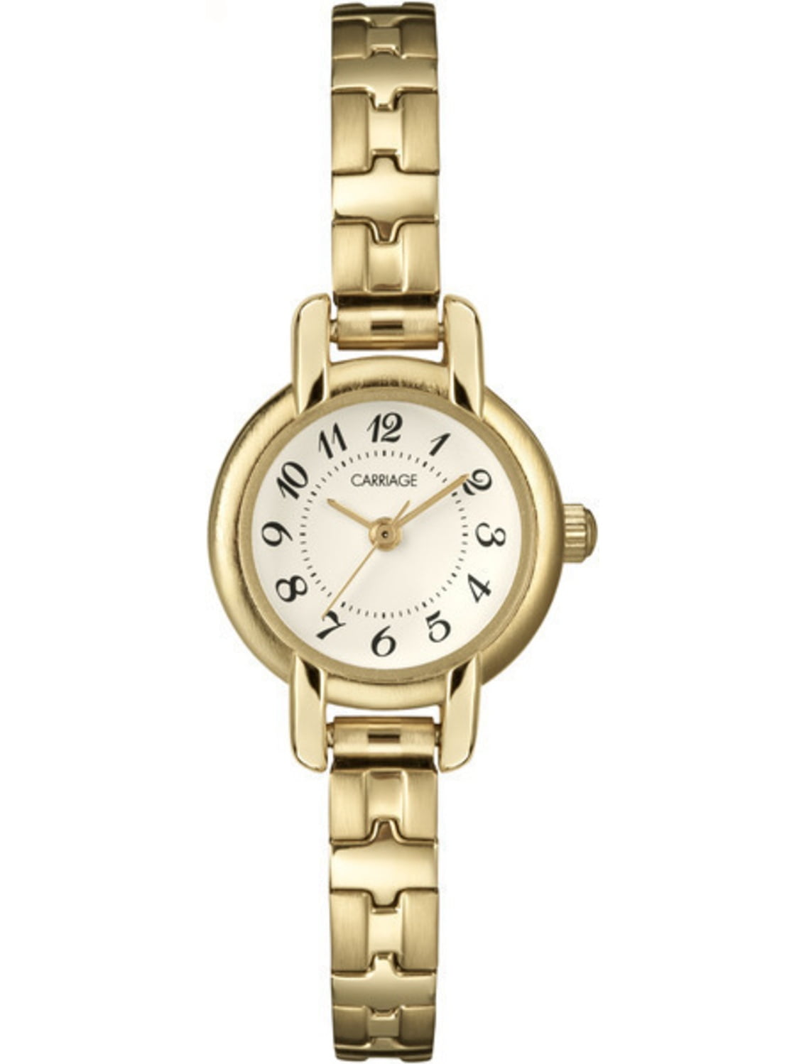 Timex Carriage Women's Fashion Dress Bracelet Watch GoldTone w