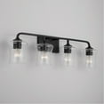 thumbnail image 4 of Capital Lighting 139241-499 Reeves 4 Light 33" Wide Bathroom Vanity Light - Black, 4 of 5
