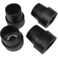 thumbnail image 1 of 16 Pack Trampoline Leg End Caps Non-slip Rubber Easy Install - Strong Latex Trampoline Accessories For 1inch Round Legs - Black, 1 of 4