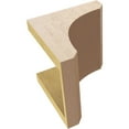 thumbnail image 6 of 7"W x 7"D x 7"H Wide Legacy Rough Cedar Woodgrain TimberThane Corbel, Primed Tan, 6 of 6