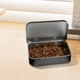 thumbnail image 7 of Metal Tin Case, Small Storage Box, Hinged Tin Container, Rectangular Tin Box with Lid, Portable Metal Case for Candy, Jewelry, Pin and Craft Supplies Storage,Silver, 7 of 7