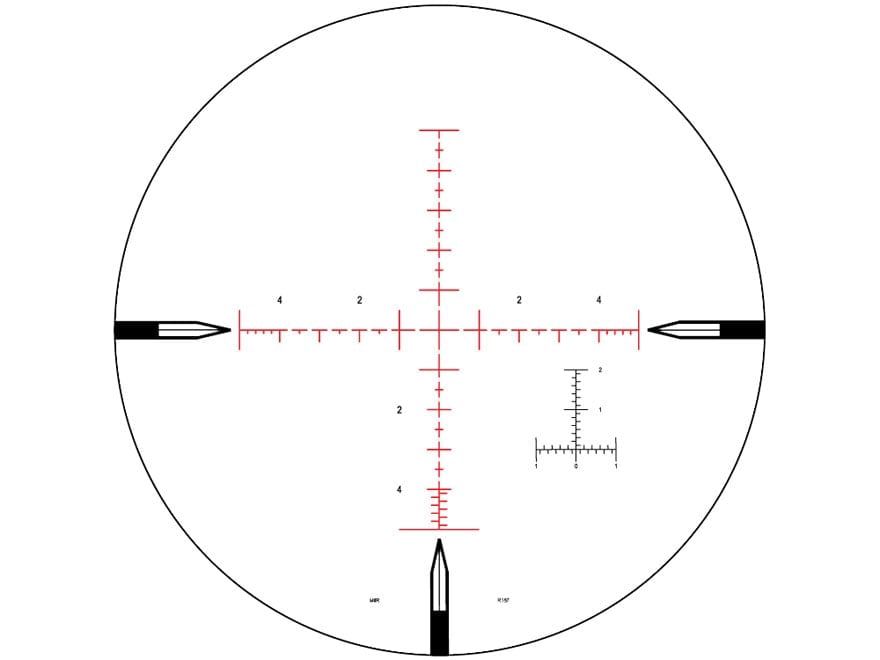 Nightforce NXS Compact Rifle Scope 2.5-10x 42mm Illuminated Mil-R Reticle Matte Black