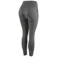 thumbnail image 3 of QLEICOM Womens Yoga Pants Capri Leggings Seamless Butt Lifting for High Waist Workout Leggings Athletic Pants Tummy Control Leggings Dark Gray L, 3 of 4