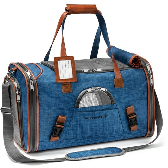 Gold Series Airline Approved Tote - Low Profile, Soft Sided Premium Pet Carrier