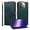 Blue, variant on Flip Phone Case for OPPO A5 Pro 4G, Kickstand and 3 Card Slots, Shockproof and Scratch Resistant, Blue
