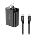 thumbnail image 3 of Cargador Rápido 45W Tipo-C para Nintendo más Cable USB C De 2m Atom Games negro, 3 of 5