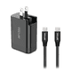 thumbnail image 3 of Cargador Rápido 45W Tipo-C para Nintendo más Cable USB C De 2m Atom Games negro, 3 of 5