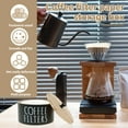 thumbnail image 6 of Coffee Pod Organizer, Coffee Filter Holder, Wooden Coffee Filter Storage Container with Lid, Coffee Filter Dispenser, Coffee Filter Basket for Bar Counter Coffee Bar Decor, 6 of 12