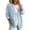 Light Blue-1, variant on Womens Classic Button Front Breathable Stretch Denim Jacket Cardigan Coat Relaxed Fit Lightweight Casual Long Sleeve Shacket