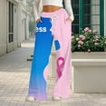 thumbnail image 2 of Bovemsi Wide Leg Pants Woman In Comfort: Breast Cancer Support Wide Leg Pants Travel Pants, 2 of 9