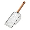 thumbnail image 1 of Cuchara para arena para gatos, caja de arena duradera, con arena para mascotas ergonómica de mango largo 38X38mm Yuyangstore Recogedor de arena para gatos, 1 of 8