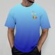 thumbnail image 2 of Playeras Básicas Para Hombre, Camiseta De Manga Corta Para Ejercicio, Camisetas Deportivas Informales De Verano Con Efecto Tie-Dye, 2 of 4