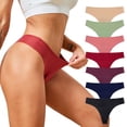 thumbnail image 4 of 1 pieza de bragas menstruales para mujer, ropa interior para el ciclo menstrual, bragas de algodón de bambú y viscosa, lencería femenina absorbente de 4 capas a prueba de fugas, 4 of 5