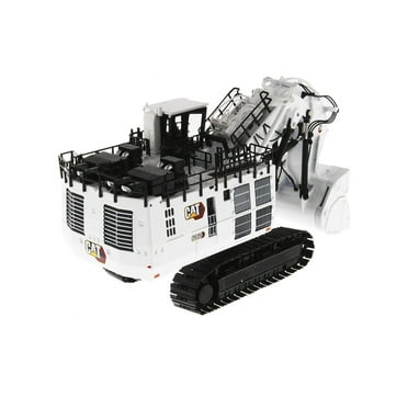 CAT Caterpillar 6060 Hydraulic Mining Front Shovel Coal Configuration White "High Line Series" 1/87 (HO) Scale Diecast Model by Diecast Masters