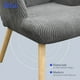 thumbnail image 4 of Sillón Moderno Blue Room Tapizado Tela-patas Madera Caucho, 4 of 6
