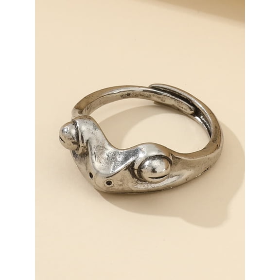 Ring In Antique Silver Finish