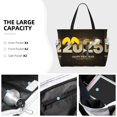 thumbnail image 3 of Fotbe Happy New Year 2025 E Bolsa de Viaje para Playa - Resistente al Agua, Bolsa Tote de Gran Capacidad y Ligera con 7 Bolsillos para Mujeres y Hombres, 3 of 7