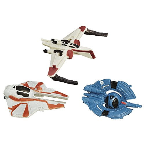 New Star Wars Revenge of the Sith Micro Machines Clone Fighter Strike