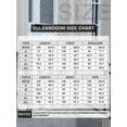 thumbnail image 5 of U2SKIIN Mens Pajama Set Long Sleeve, Pajamas Made from Bamboo Pulp Viscose and Cotton Lightweight PJS for Men（Grey Blue+Royal Blue Plaid，XL）, 5 of 5