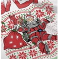 thumbnail image 5 of Ugly Christmas Pattern NASA Santa Toddler Boy Girl T Shirt Infant Toddler Brisco Brands 6M, 5 of 6