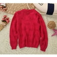 thumbnail image 2 of AAMILIFE Girls' Cotton Sweater Crew Neck Button Up Knitted Cardigan, 2 of 5