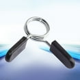 thumbnail image 4 of Cheers.US 1 Pair Spring Clip Collars for Smooth Dumbbell Handle or Standard Weightlifting Barbell Anti Loosening Dumbbell Accessories, 4 of 6
