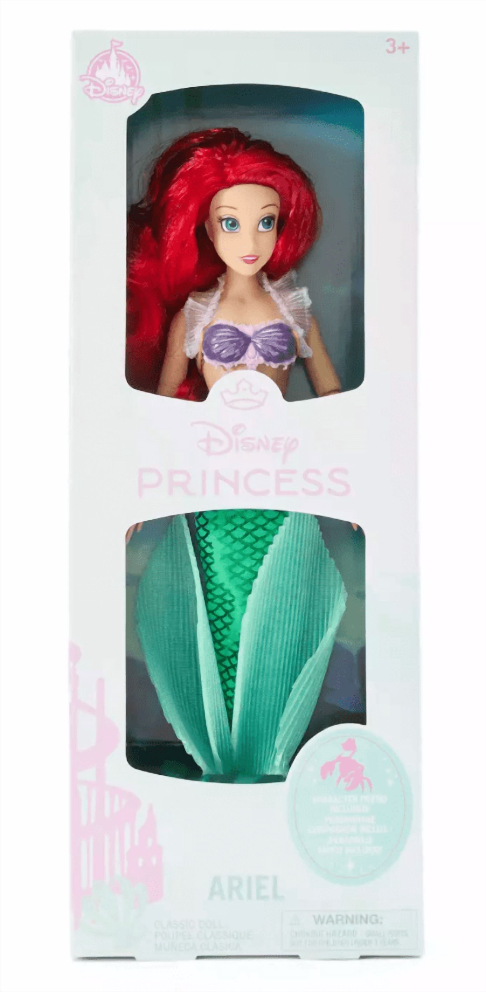 Disney Parks Ariel Little Mermaid Classic Doll Character Friend