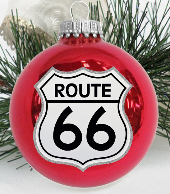 Route 66 Christmas Ornament 
