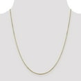 thumbnail image 2 of FJC Finejewelers 14k Yellow Gold Octagonal Sparkle Box Chain Necklace, 2 of 3